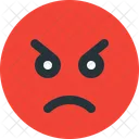 Angry Emoji Smiley Icon