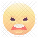 Angry Cry Emoji Icon