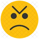 Angry Emoji Smiley Icon