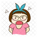 Scold Angry Mad Rage Miumiu Emoticon Expression Icon