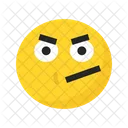 Angry Unhappy Sad Icon