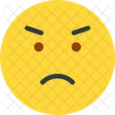 Angry Man Stress Icon