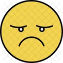 Angry Bored Disappointed Icon