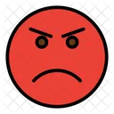 Angry Unhappy Frustrated Icon