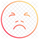 Angry Sad Stress Icon