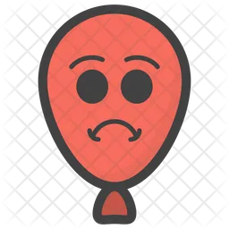 Angry Balloon Emoji Emoji Icon