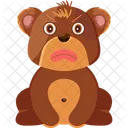 怒ったクマ  アイコン