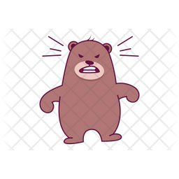 Angry Bear Icon