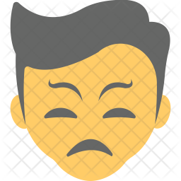 Angry Boy Icon
