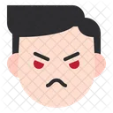 Angry Boy  Icon