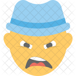 Angry Boy Icon