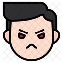Angry Boy  Icon