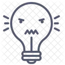 Angry Bulb Angry Bulb Icon