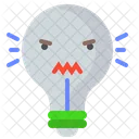 Angry Bulb Angry Bulb Icon