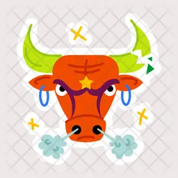 Angry Bull  Icon