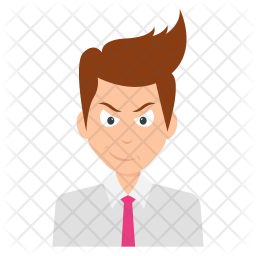 Angry Businessman Icon