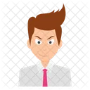 Angry Businessman  Icon