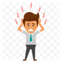 Angry Businessman  Icon