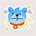Angry Cat  Symbol