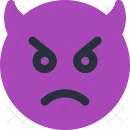 Angry devil  Icon
