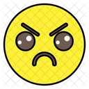 Angry Emoji Emotion Emoticon Icon