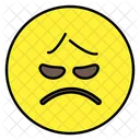Angry Emoji Emoticon Smiley Icon