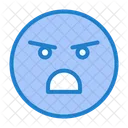 Angry Emoji Angry Feeling Angry Face Icon