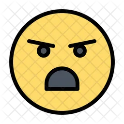 Angry Emoji  Icon