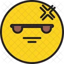Angry Bored Emoji Icon Icon
