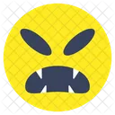 Angry Emoji Emoticon Emotag Icon