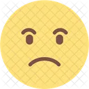 Neutral Emoji Expression Icon