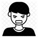 Angry Unhappy Emotion Icon