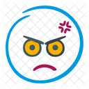 Face Emoji Emotion Icône