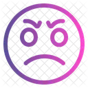 Angry Emoticon Cuteemoji Emoji Icon
