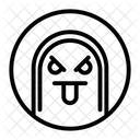 Angry emoticon  Icon