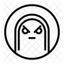 Angry emoticon  Icon