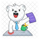 Angry Employee  Icon