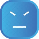 Angry Face Smiley Icon