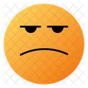 Angry Face Emoji Face Icon