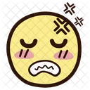 Angry Face  Icon