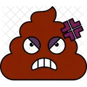 Angry Face  Icon