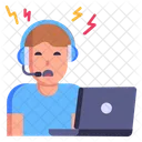 Angry Gamer  Icon