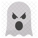 Angry Ghost Face  Icon