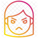 Angry Girl  Icon