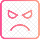 Angry Man Sad Icon