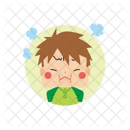 Angry Little Boy  Icon