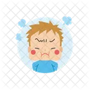 Boy Avatar Angry Icon
