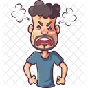 Angry Man Icon