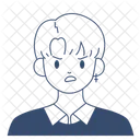 Angry Man Korean Icon