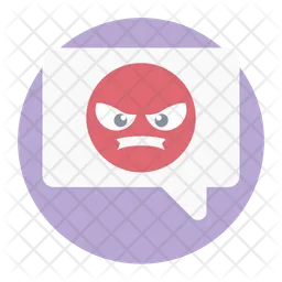 Angry Message  Icon